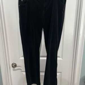 Woolrich Black Corduroy Pants, Sz 18